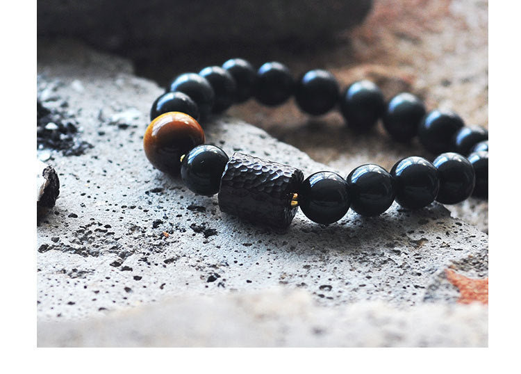Obsidian Armband