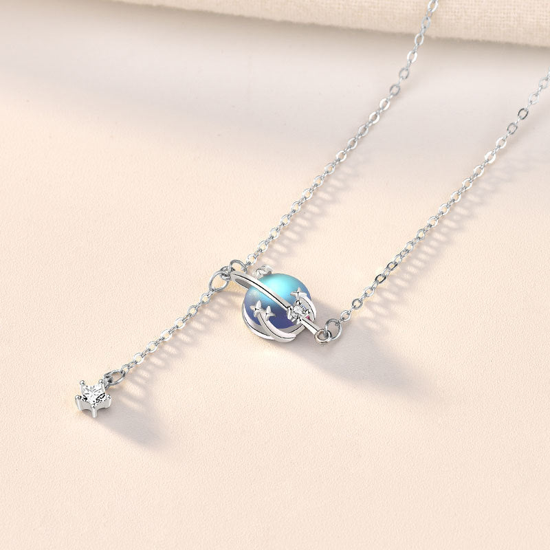 Silber, Armband, Planet