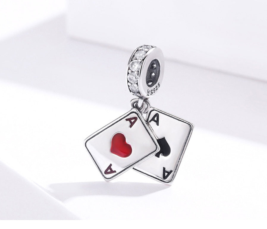 ASS Charm aus S925 Sterlingsilber