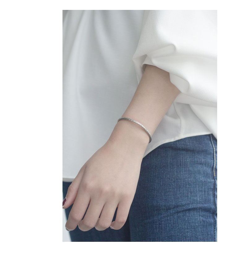 Woven Sterling Adjustable – Gewebte Stil-Eleganz