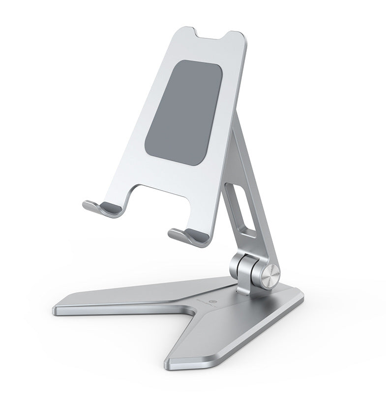 Faltbarer Handy- & Tablet-Ständer aus Aluminium – Verstellbarer Desktop Halter für Smartphone & iPad