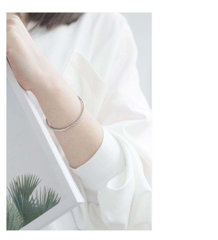 Woven Sterling Adjustable – Gewebte Stil-Eleganz