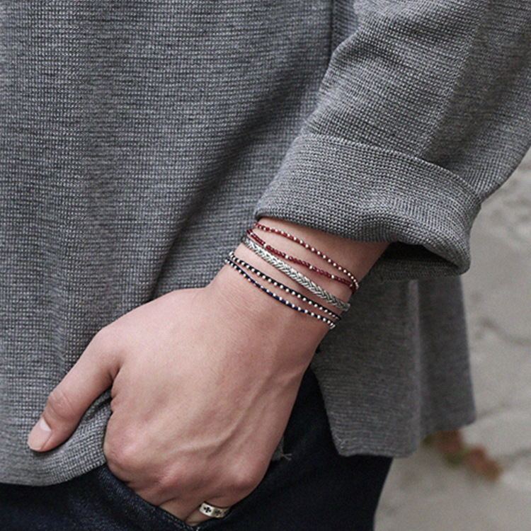 Woven Sterling Adjustable – Gewebte Stil-Eleganz