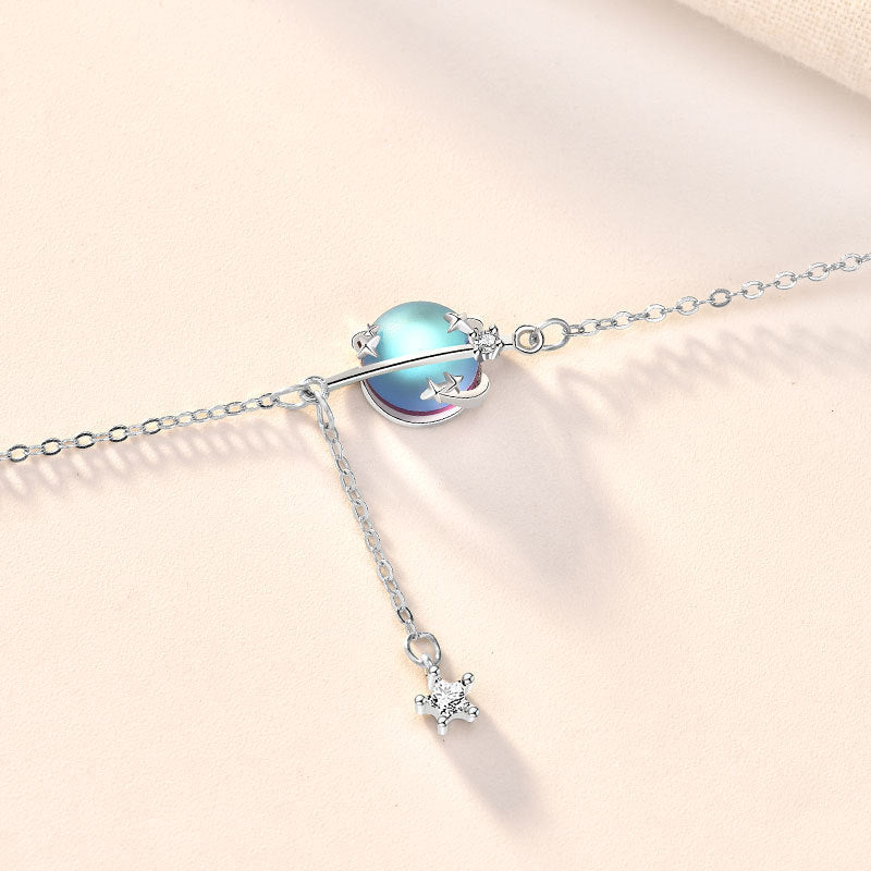 Silber, Armband, Planet