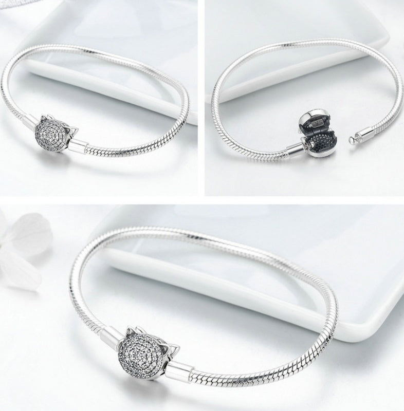 Bracelet aus S925 Sterlingsilber für Charms
