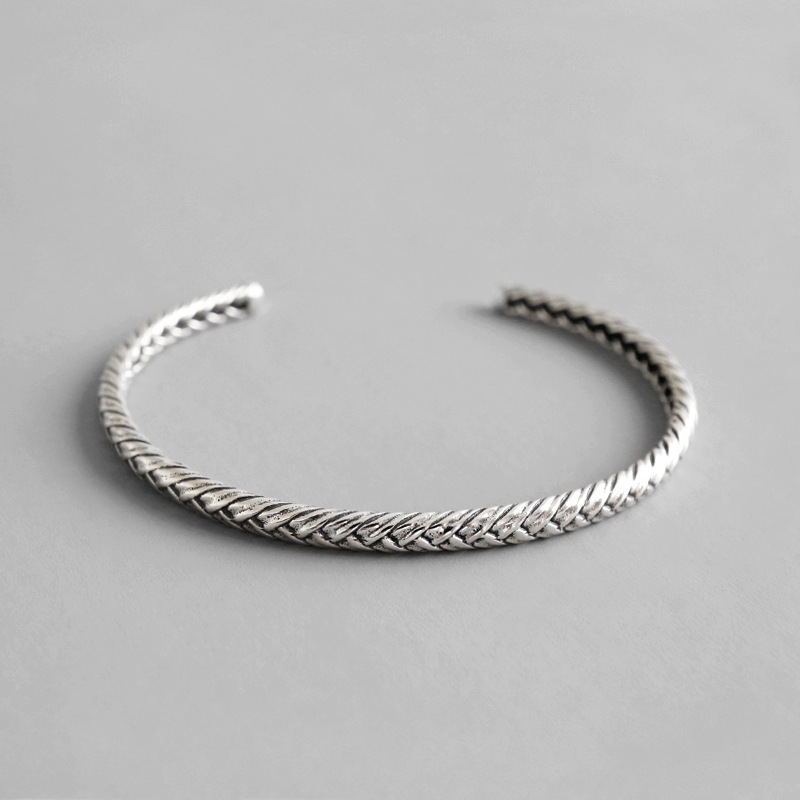 Woven Sterling Adjustable – Gewebte Stil-Eleganz