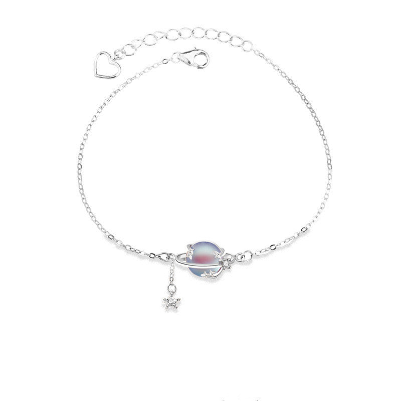 Silber, Armband, Planet