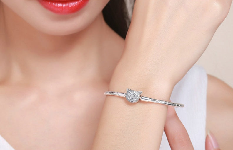 Bracelet aus S925 Sterlingsilber für Charms