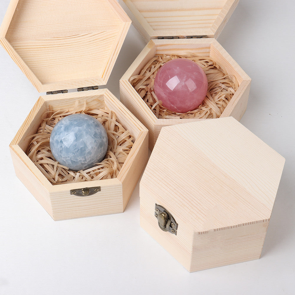 Ornament Feng Shui Ball Home Desktop Decoration Energy Stone