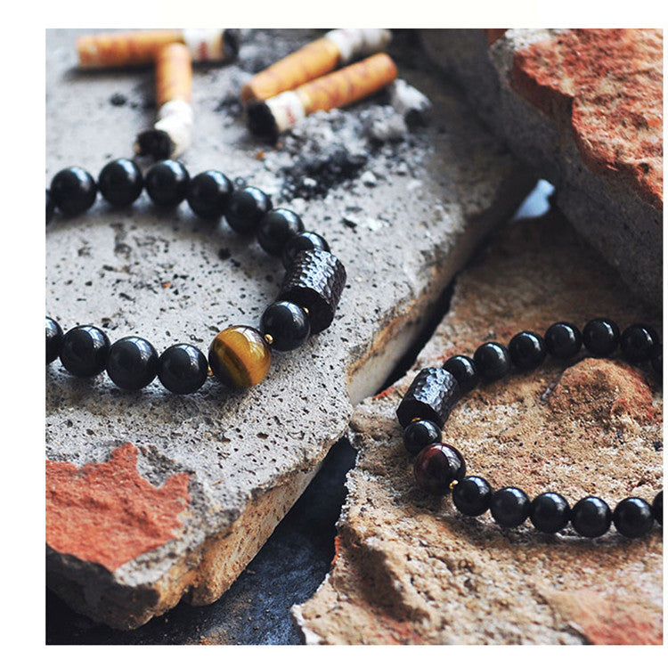 Obsidian Armband
