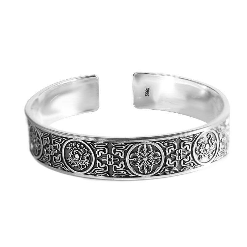 Hochwertiges 999er Vollsilber-Armband