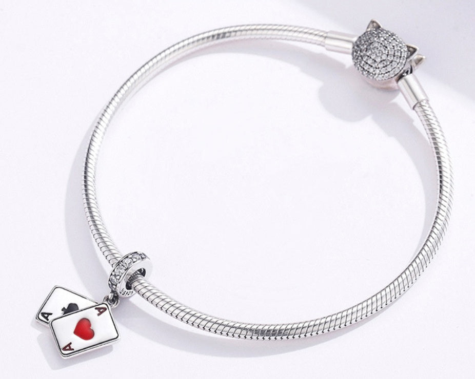 ASS Charm aus S925 Sterlingsilber