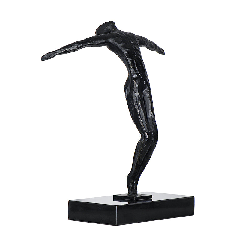 Minimalistisch-Abstrakte Metall-Skulptur