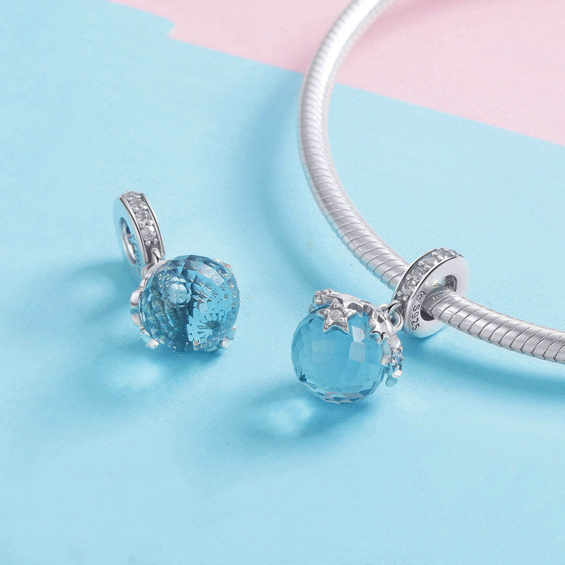Mond, Silber, Anhänger aus 925er Sterling Silber