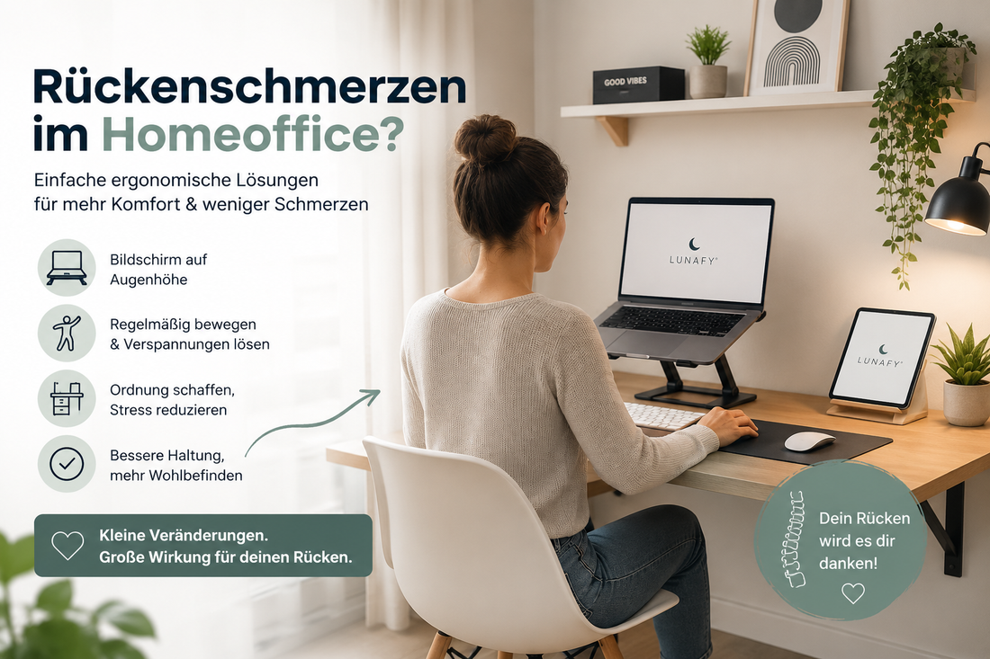 Ergonomisch Arbeiten im Homeoffice: Was wirklich hilft