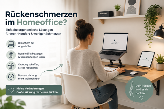 Ergonomisch Arbeiten im Homeoffice: Was wirklich hilft