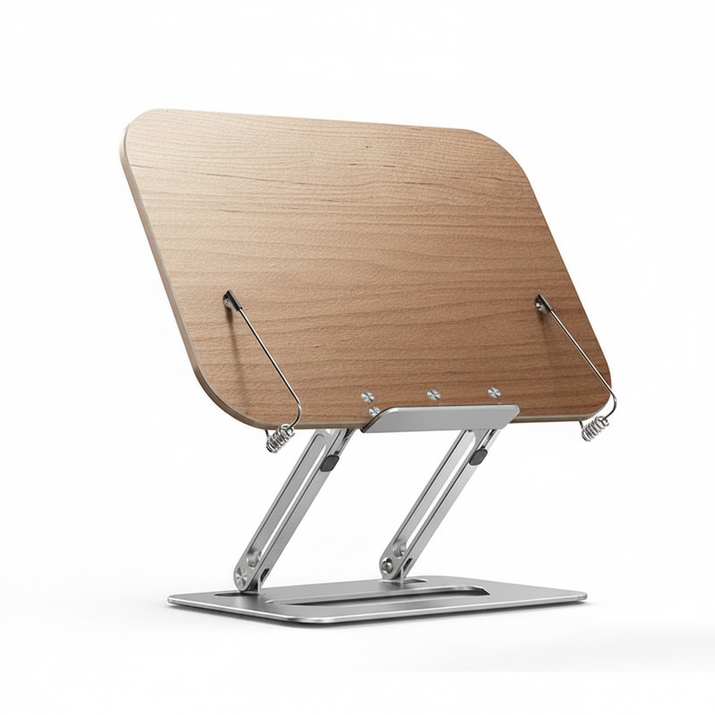 Wooden Reading Rack Laptop Stand Folding Laptop Stand