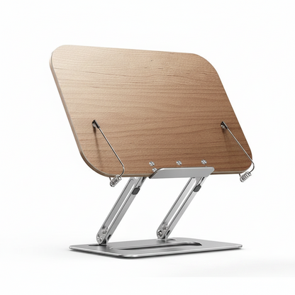 Wooden Reading Rack Laptop Stand Folding Laptop Stand