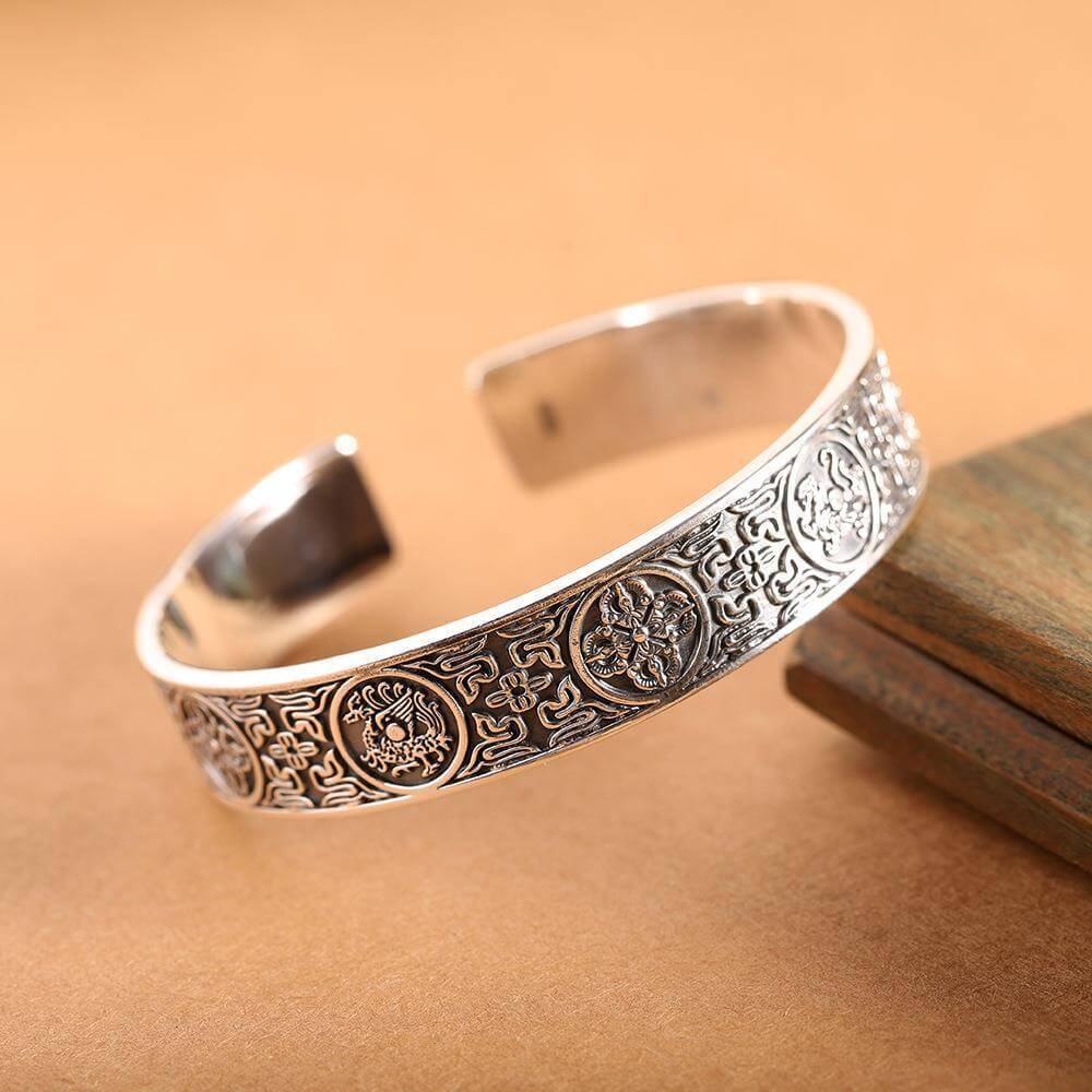 Hochwertiges 999er Vollsilber-Armband