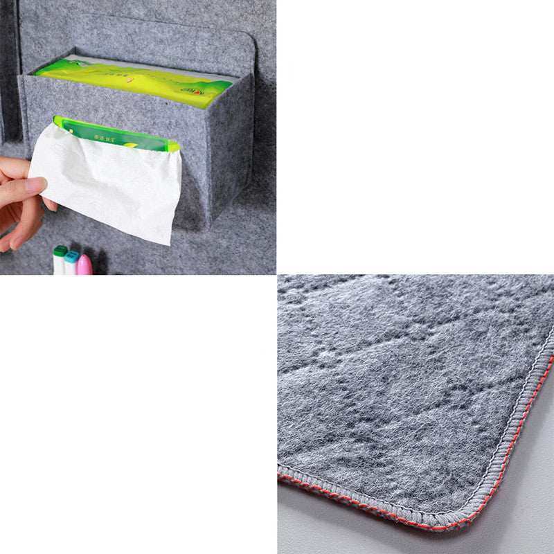 Premium Filz-Organizer S: 80×45 cm / L: 100×45 cm | Wand- & DIY-Aufbewahrungssystem, wasserabweisend & langlebig | perfekt für Home-Office, Büro & kreative Räume
