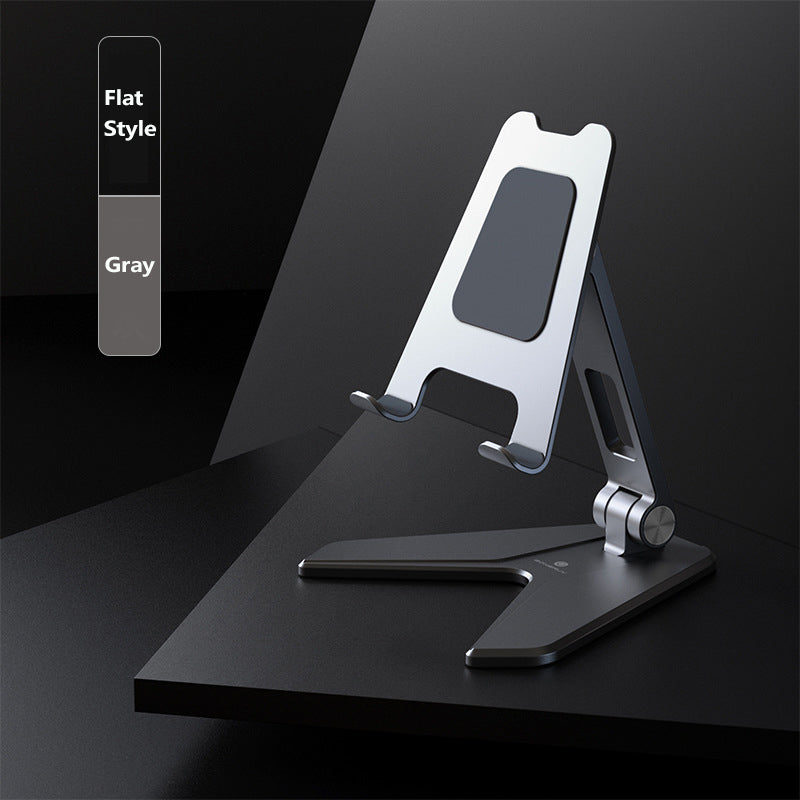 Faltbarer Handy- & Tablet-Ständer aus Aluminium – Verstellbarer Desktop Halter für Smartphone & iPad