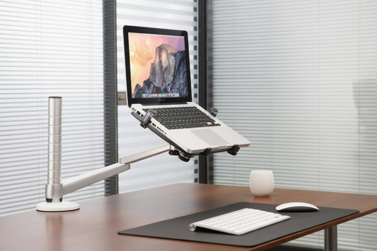 Dual Arm Laptop Stand – Flexible Halterung für dein modernes Arbeits-Setup
