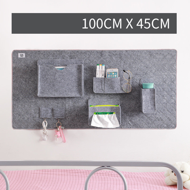 Premium Filz-Organizer S: 80×45 cm / L: 100×45 cm | Wand- & DIY-Aufbewahrungssystem, wasserabweisend & langlebig | perfekt für Home-Office, Büro & kreative Räume