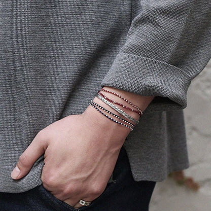 Woven Sterling Adjustable – Gewebte Stil-Eleganz