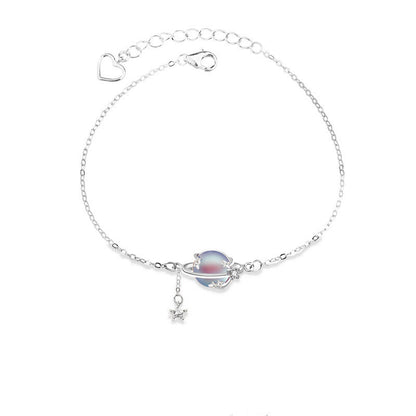 Silber, Armband, Planet
