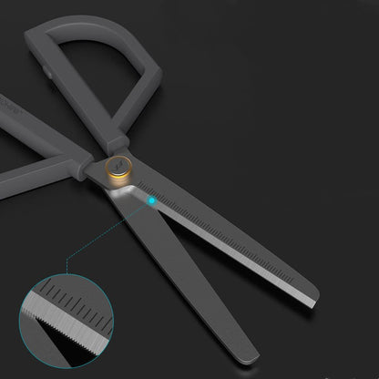 Multifunktionale Edelstahl-Schere – Tragbar & Premium Büro- und Allzweckschere mit Titanium-beschichtetem Griff