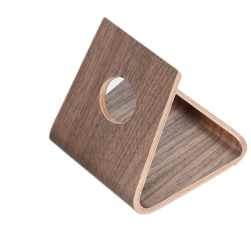 Tablet- & Smartphone Holzständer – Minimalistischer Dock Stand für iPad, iPhone & Schreibtisch