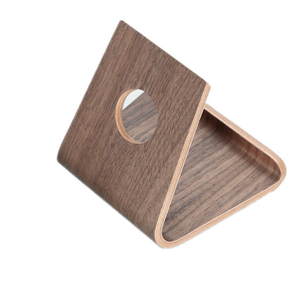 Tablet- & Smartphone Holzständer – Minimalistischer Dock Stand für iPad, iPhone & Schreibtisch