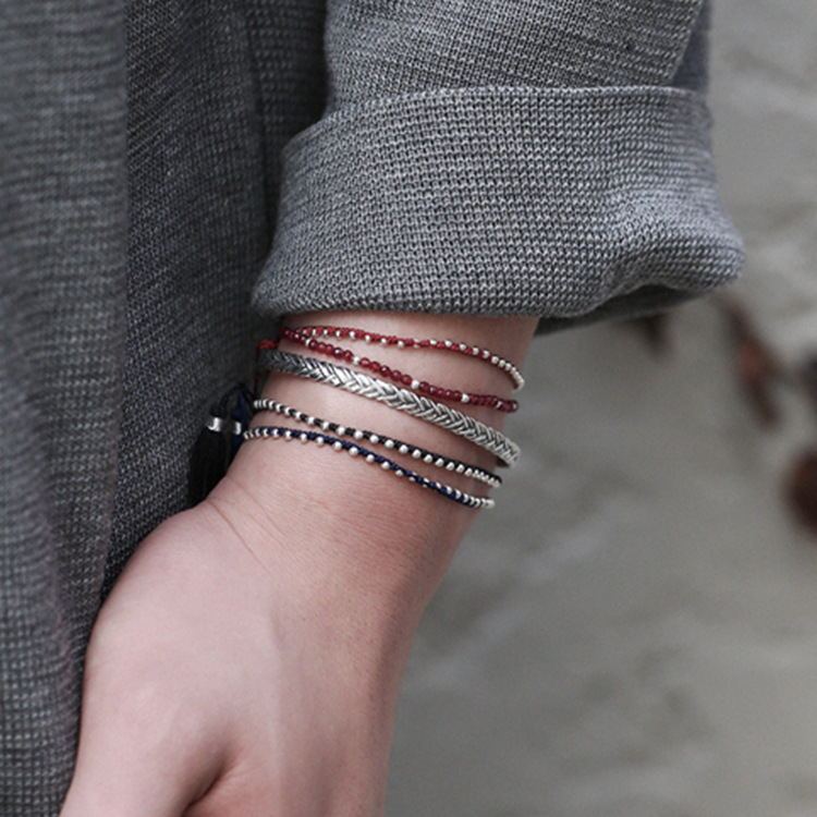 Woven Sterling Adjustable – Gewebte Stil-Eleganz