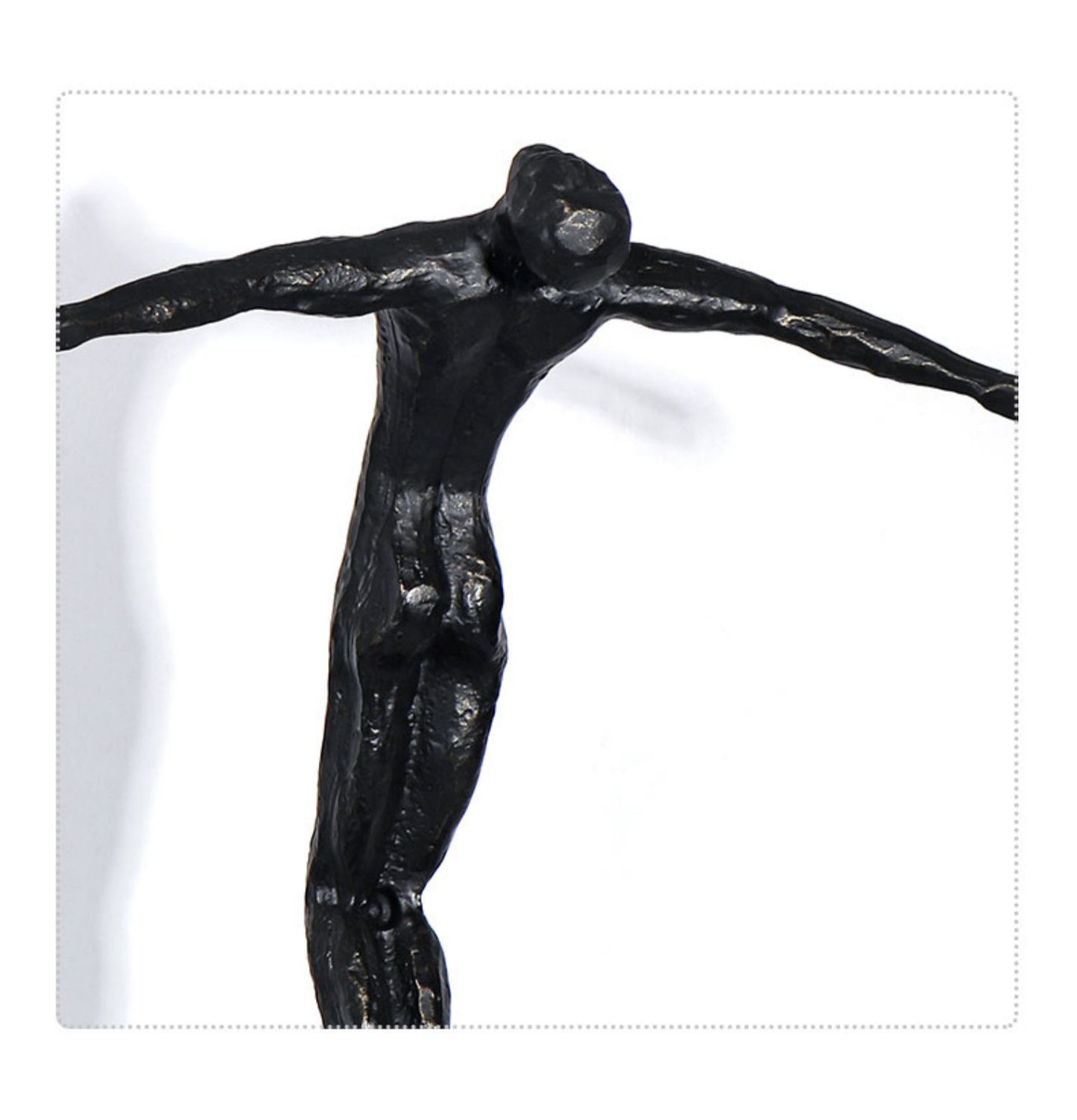 Minimalistisch-Abstrakte Metall-Skulptur