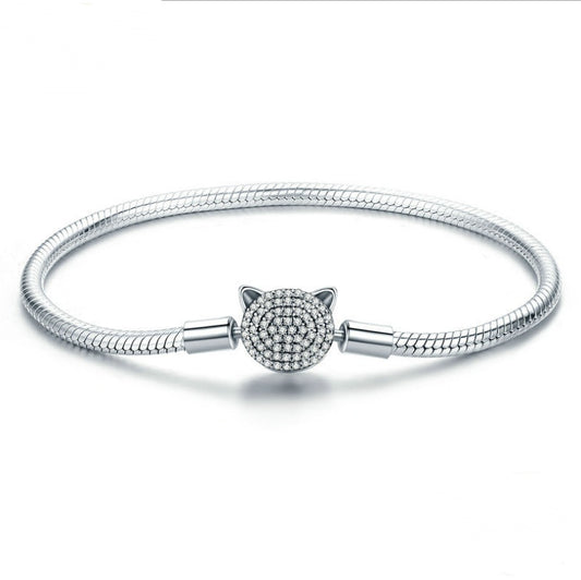 Bracelet aus S925 Sterlingsilber für Charms
