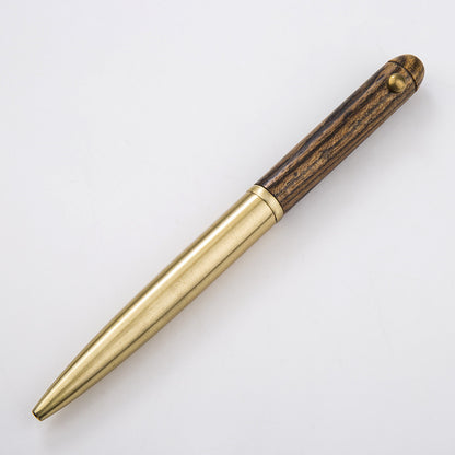 Office Brass Spinning Ballpoint Pen
