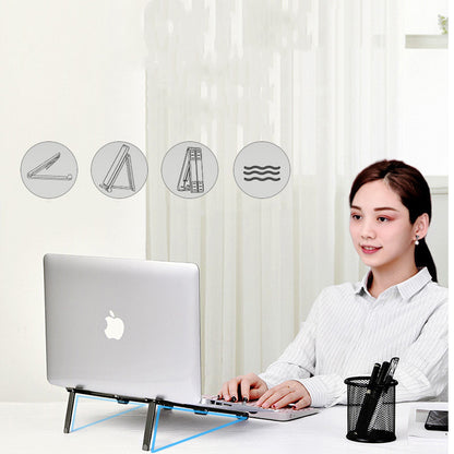 Kompakter Laptop-Ständer aus Aluminium