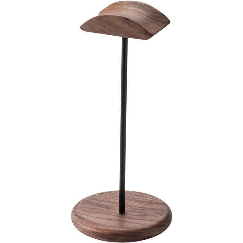 Kopfhörerständer aus Walnussholz – Minimalistischer All-in-One Headphone Stand