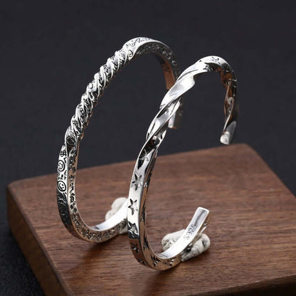 Silber Armreif in verschiedenen Designs