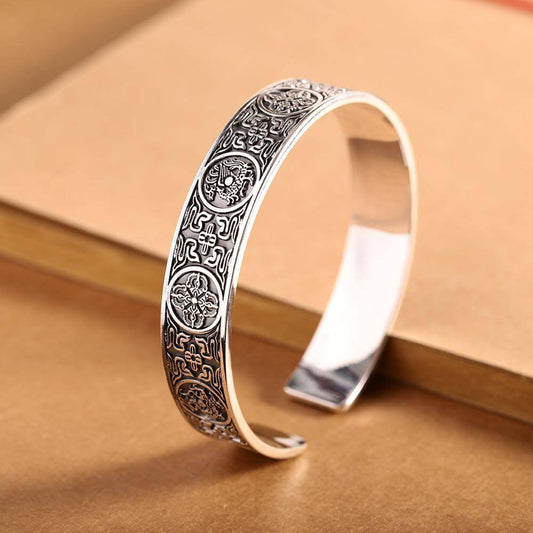 Hochwertiges 999er Vollsilber-Armband