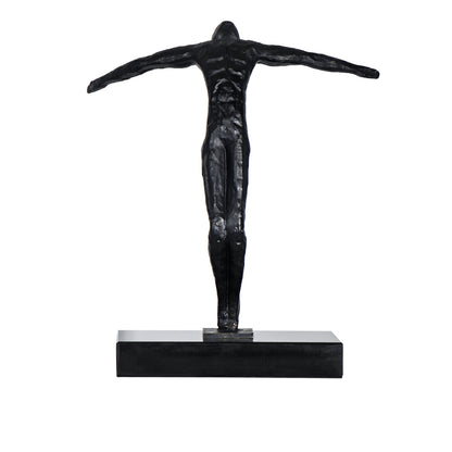 Minimalistisch-Abstrakte Metall-Skulptur