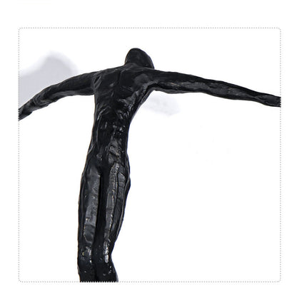 Minimalistisch-Abstrakte Metall-Skulptur