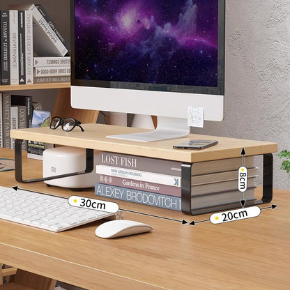 Schreibtisch-Organizer mit Monitorerhöhung