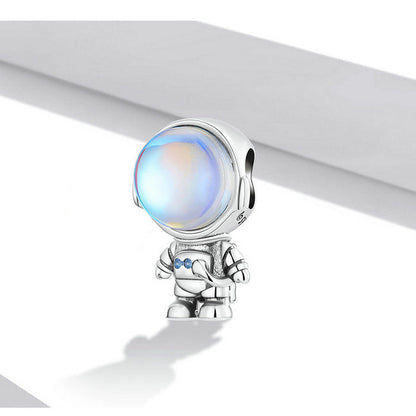 Astronaut, Silber, Anhänger aus 925er Sterling Silber