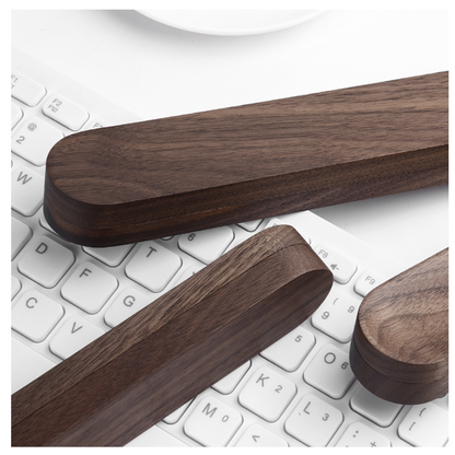 Kompatible Apple Pencil & iPad Stylus Aufbewahrungsbox – Premium Walnuss Holz Stifteetui für Apple Pencil 1. + 2. Generation, Tablet & iPad Pen Case Organizer, Stylus Pen Lagerung