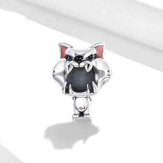 Mr. Wolf Charm aus S925 Sterlingsilber